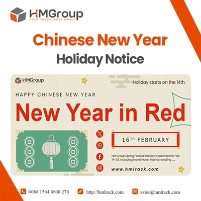 Aviso de feriado do Ano Novo Chinês do Grupo HM