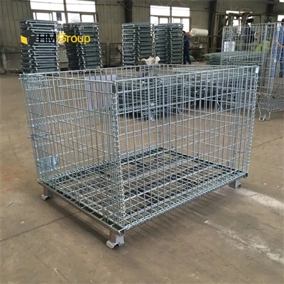 Recipientes de malha de aço macio galvanizado