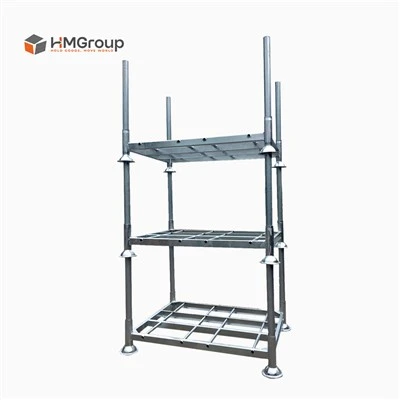 Rack de empilhamento pós-palete