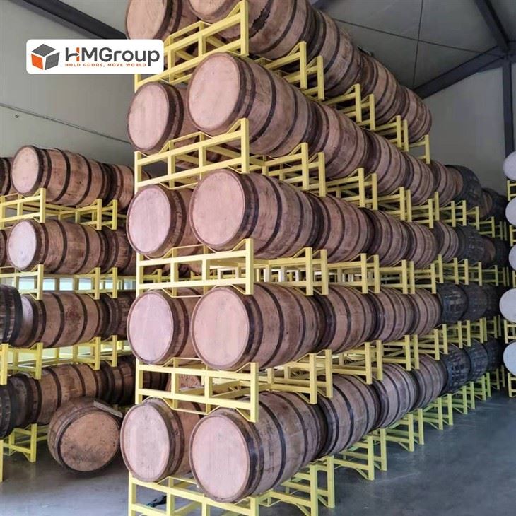 Stacking Steel Barrel Racks high quality